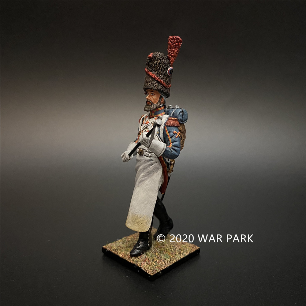 Details about   WAR PARK MINIATURES NAPOLEONIC FRENCH NP002 OLD GUARD GRENADIER SAPPER MARCHING 