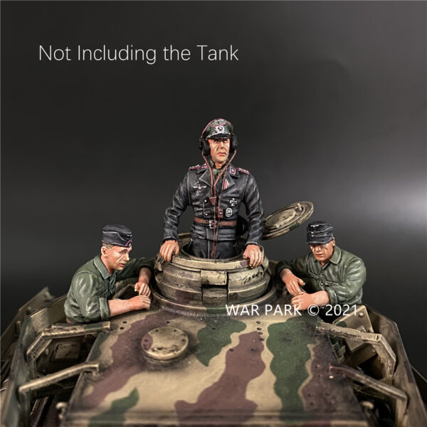 KU077 Wehrmacht Tank Crew of Panzer IV