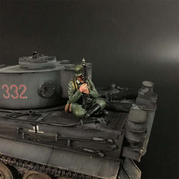 KU083 Wehrmacht Tank Rider with MG34 3# - Image 2