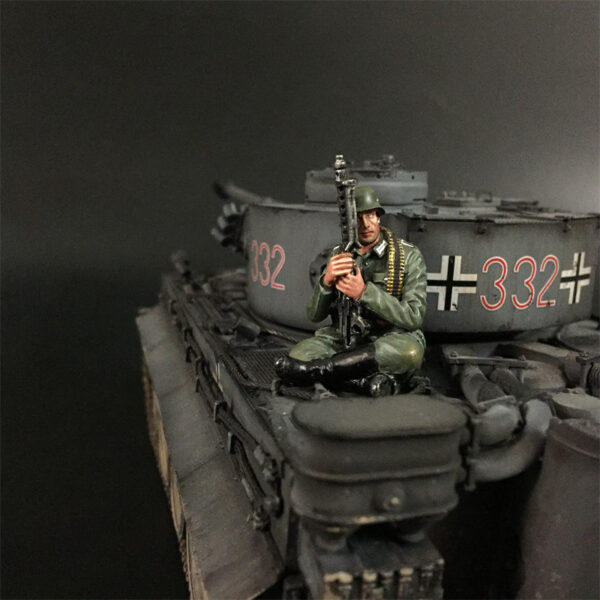 KU083 Wehrmacht Tank Rider with MG34 3# - Image 3