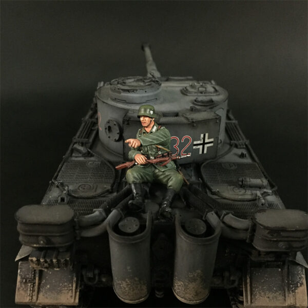 KU084 Wehrmacht Tank Rider with 98k rifle 4# - Image 2