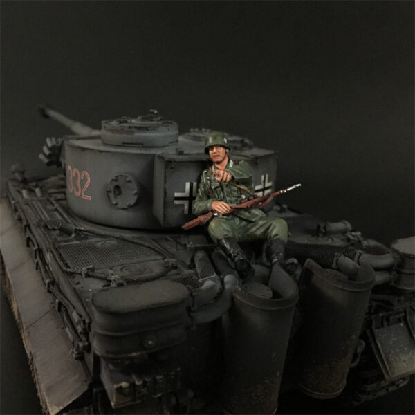 KU084 Wehrmacht Tank Rider with 98k rifle 4#