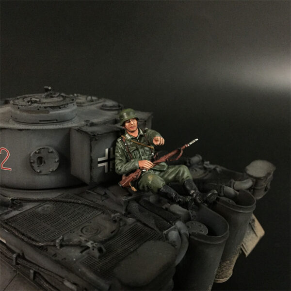 KU084 Wehrmacht Tank Rider with 98k rifle 4# - Image 3