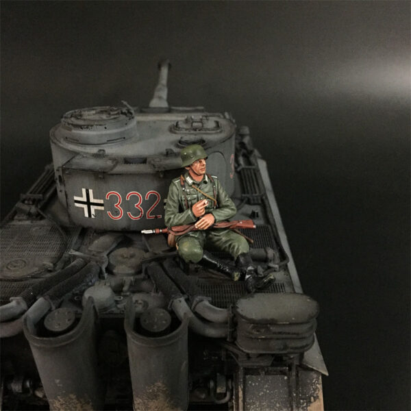 KU087 Wehrmacht Tank Rider with 98k rifle 7#