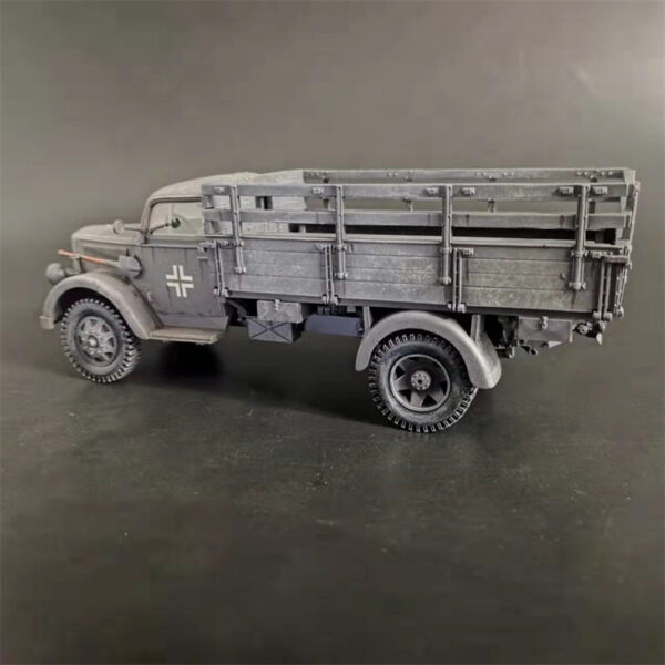 AX016 German Grey Opel Blitz 3t Cargo Truck - Image 4