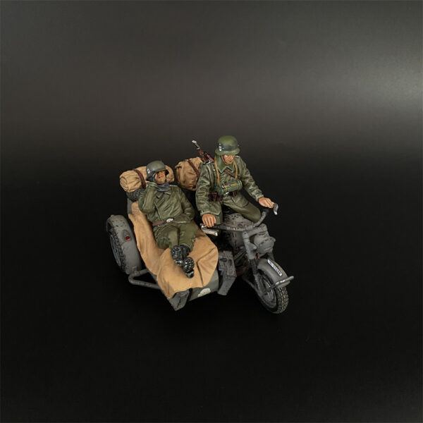 KU103 Waffen SS R75 Motorcycle with Sidecar A - Image 5