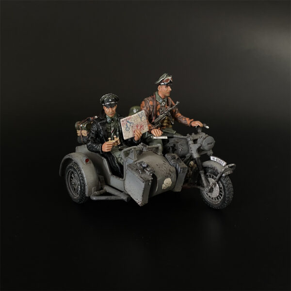 KU105 Waffen SS R75 Motorcycle with Sidecar C