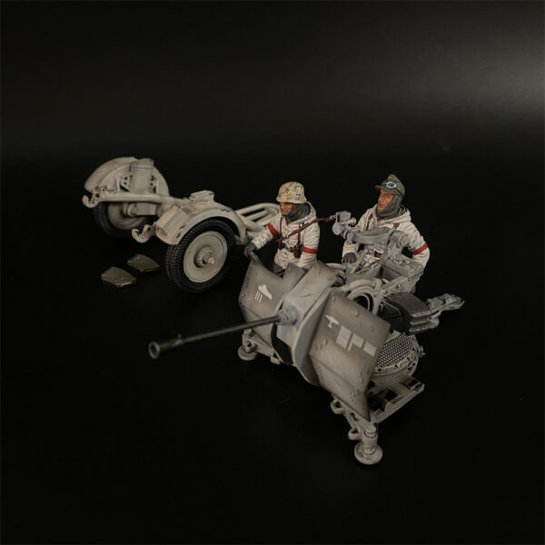 KH088 Winter German 20mm Flak38 Gun & Gun Crews - Image 4