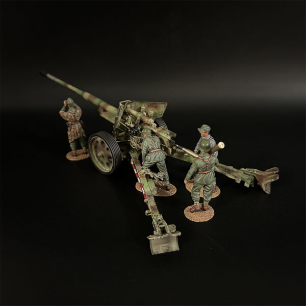 AX020 Camouflage Pak43 88mm Anti-tank Gun and Summer Crew - Image 4