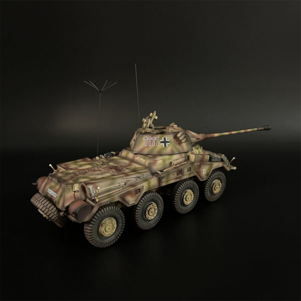 AX027 Camouflage Sd.Kfz.234/2 Puma Armored Vehicle - Image 3