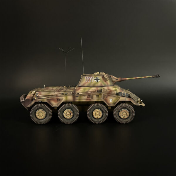 AX027 Camouflage Sd.Kfz.234/2 Puma Armored Vehicle - Image 7