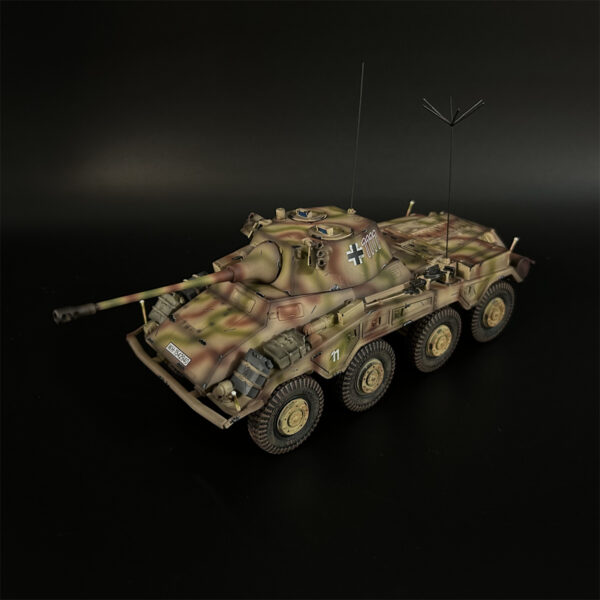 AX027 Camouflage Sd.Kfz.234/2 Puma Armored Vehicle - Image 9