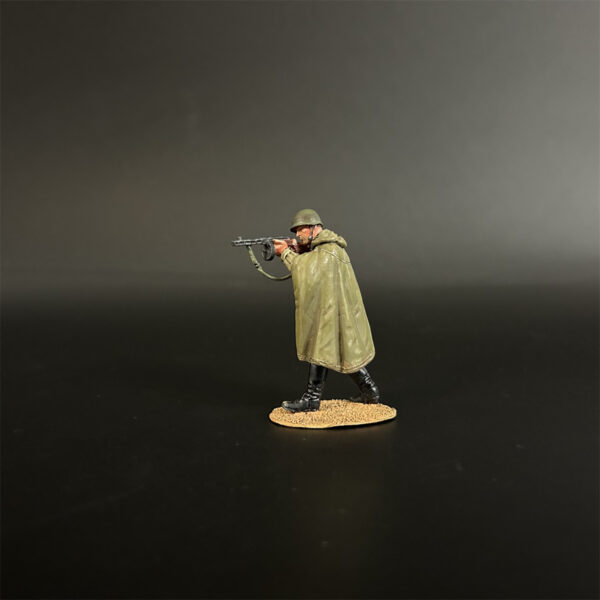 RA012 Red Army Machine Gunner Wearing a Cloak - Image 4