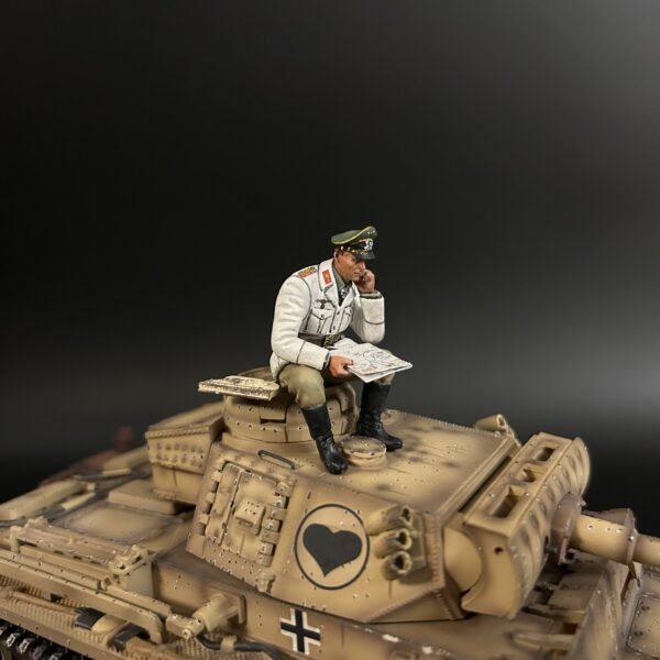 FH010 Erwin Rommel Sitting on a Tank - Image 4