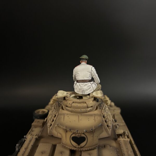 FH010 Erwin Rommel Sitting on a Tank - Image 5