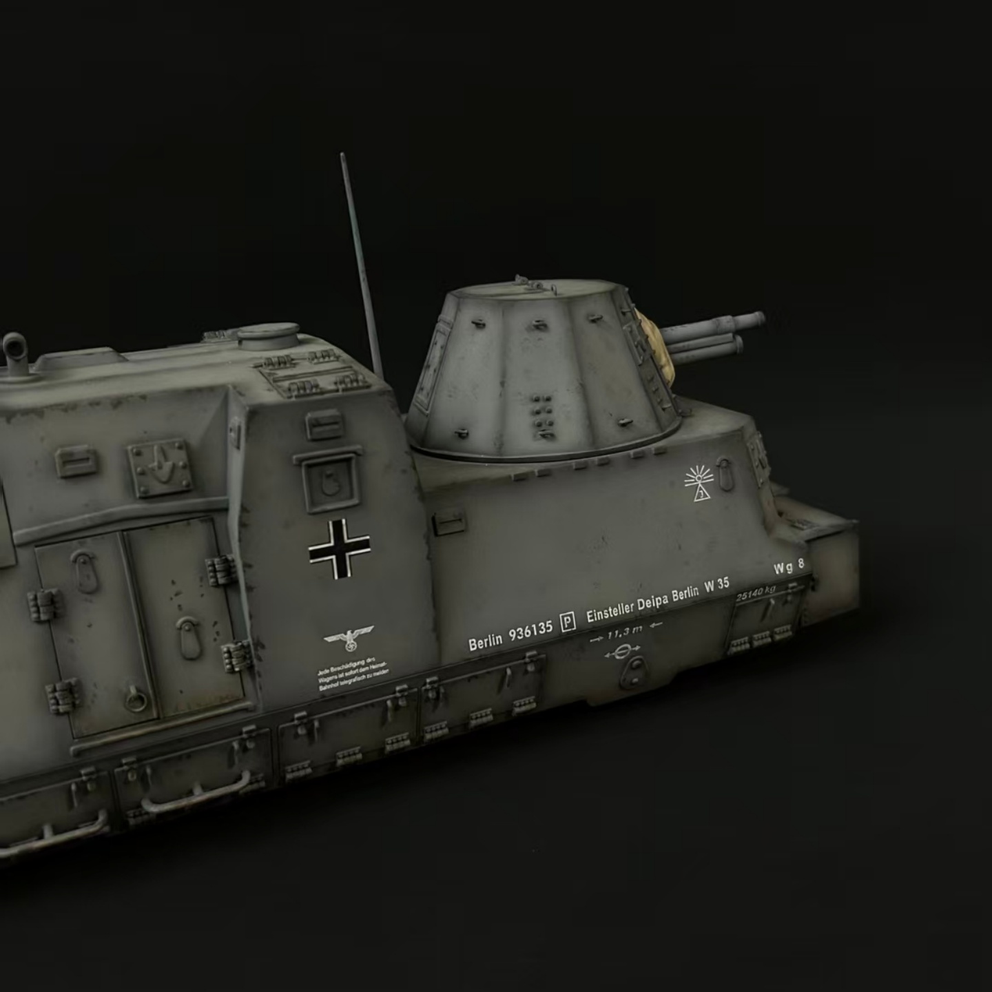 AX043 German Armored Train Panzerzug Typ BP42 - Image 5