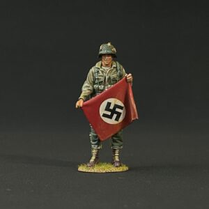 US007 The US Army 101st Airborne with a Nazi Flag